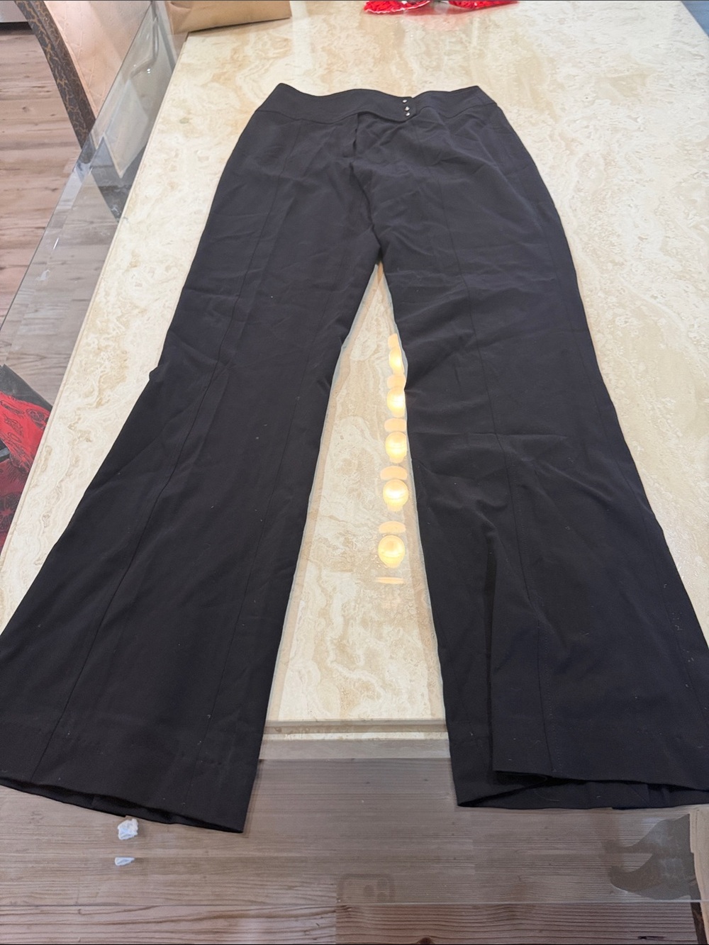 Black Wide Leg Dress Pants